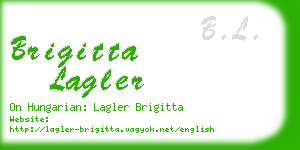 brigitta lagler business card